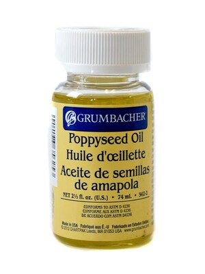 Grumbacher 87640 Poppyseed Oil