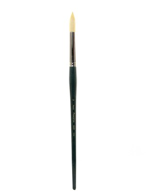 Princeton Series 5200 Chinese Bristle Oil Brushes, 12 Round (42444)