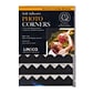 Lineco 32086-Pk2 Black Infinity Paper Photo Corners Pack Of 252, 2/Pack