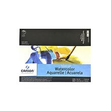 Canson Montval Watercolor Paper 18 In. X 24 In. Pad Of 12 140 Lb. Cold Press