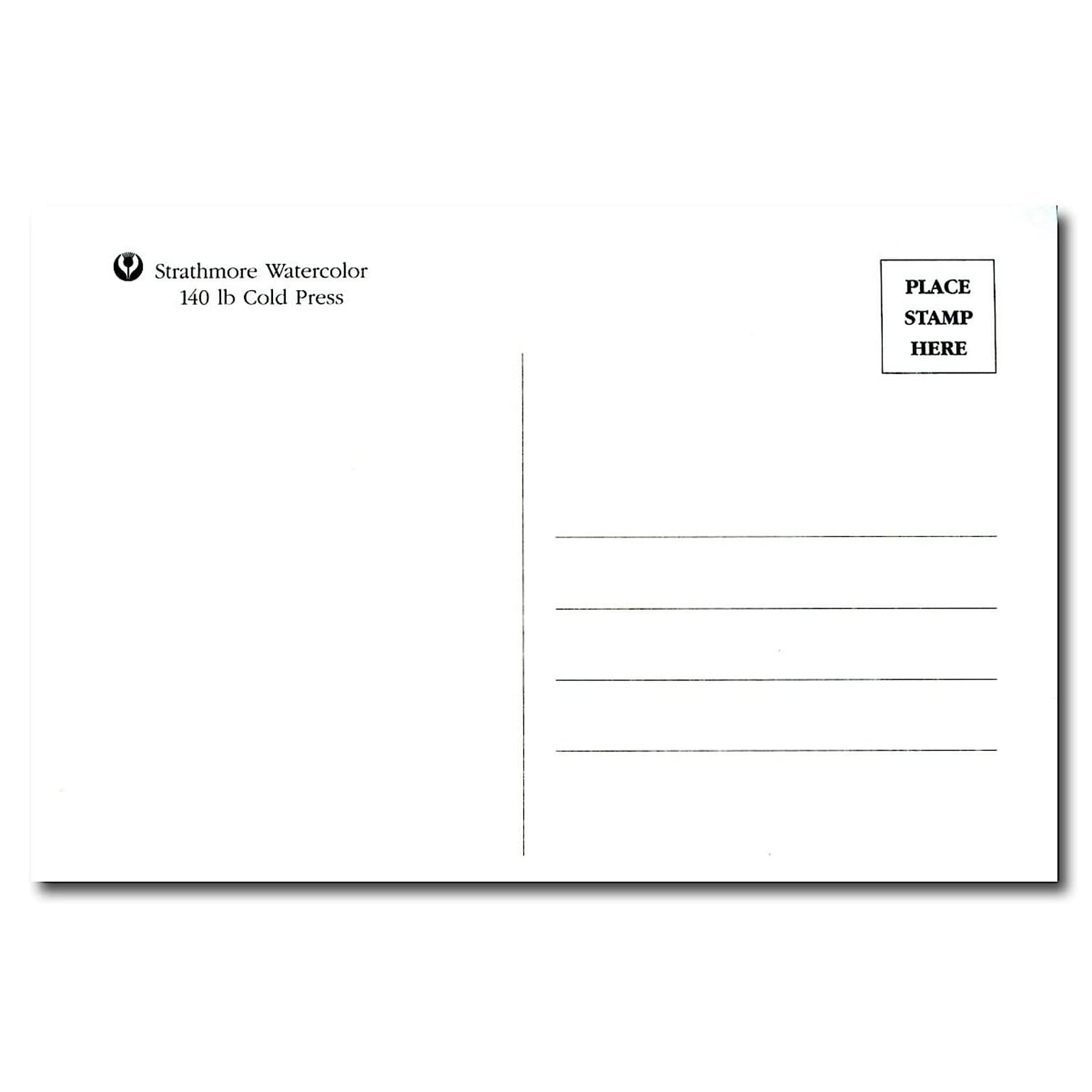 Strathmore Blank Watercolor Postcards Pad Of 15 [Pack Of 3]