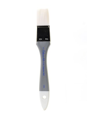 Silver Brush Silverwhite Series Synthetic Brushes Long Handle 1 In. Wash