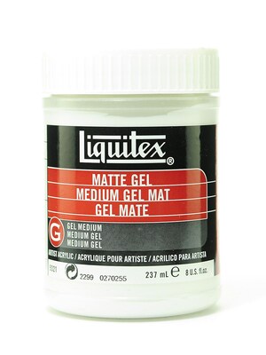 Liquitex Acrylic Matte Gel Medium 8 Oz.