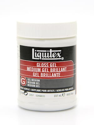 Liquitex Acrylic Gloss Gel Medium 8 Oz.