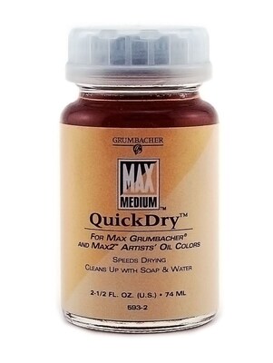 Grumbacher Max Quick Dry Medium Each [Pack Of 2]