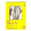Strathmore 300 Series Sketch Pads 11 In. X 14 In. Wire Bound 100 Sheets [Pack Of 2]