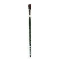 Silver Brush Ruby Satin Series Synthetic Brushes Short Handle 3/8 In. Angular 2506S