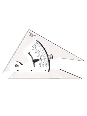 Pacific Arc Adjustable Acrylic Triangle 8 In.