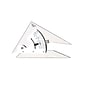 Pacific Arc Adjustable Acrylic Triangle 8 In.