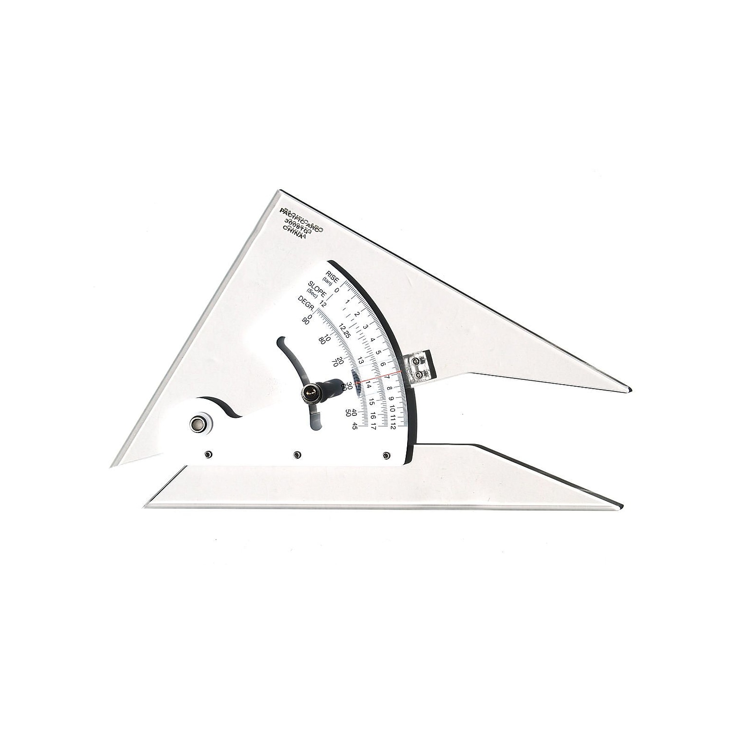 Pacific Arc Adjustable Acrylic Triangle 8 In.