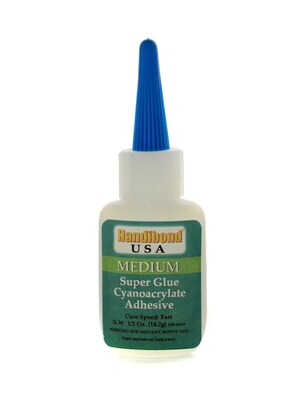 Handibond Cyanoacrylate Super Glue 1/2 Oz. Medium, 10/Pk