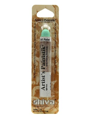 Shiva Artist's Paintstik Oil Colors Light Green Decorative [Pack Of 3]