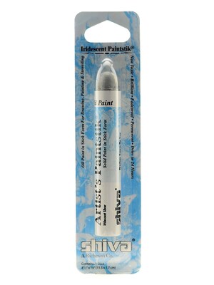 Shiva Artists Paintstik Oil Colors Silver Iridescent