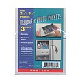 Magtech Magnetic Photo Pockets 2 1/2 In. X 3 1/2 In. Pack Of 3 [Pack Of 12]