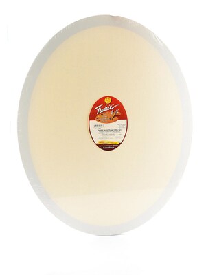 Fredrix Oval Stretched Canvas 16 In. X 20 In. Each