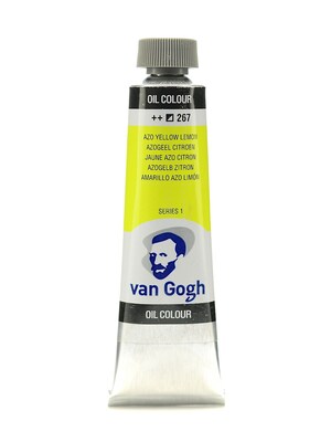 Van Gogh Oil Color Azo Yellow Lemon 40 Ml (1.35 Oz) [Pack Of 3]