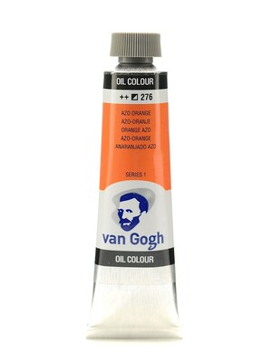 Van Gogh Oil Color Azo Orange 40 Ml (1.35 Oz) [Pack Of 3]