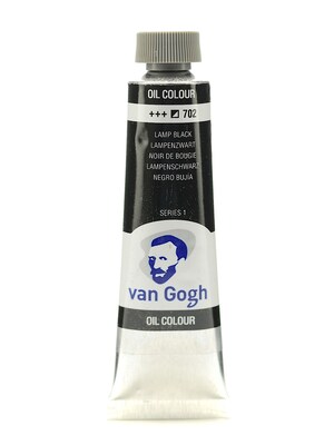 Van Gogh Oil Color Lamp Black 40 Ml (1.35 Oz) [Pack Of 3]