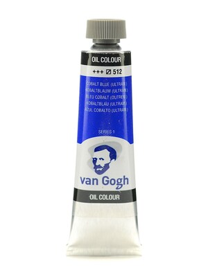Van Gogh Oil Color Cobalt Blue Ultramarine 40 Ml (1.35 Oz) [Pack Of 3]