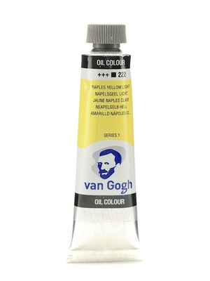 Van Gogh Oil Color Naples Yellow Light 40 Ml (1.35 Oz) [Pack Of 3]