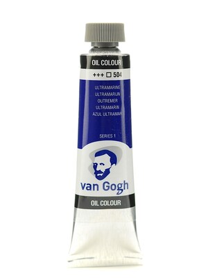 Van Gogh Oil Color Ultramarine 40 Ml (1.35 Oz) [Pack Of 3]