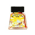 Winsor and Newton Drawing Inks sunshine yellow 14 ml 633 [Pack of 4]