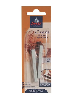 Conte Crayons Gray B Pack Of 2 [Pack Of 4]