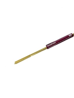 Amaco Wireform Soft Metal Rods Brass 18 Gauge Pack Of 6 [Pack Of 2]