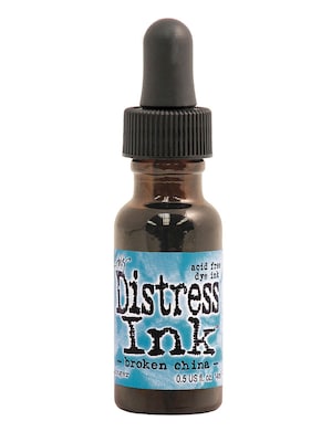 Ranger Tim Holtz Distress Ink Broken China 0.5 Oz. Reinker Bottle [Pack Of 3]
