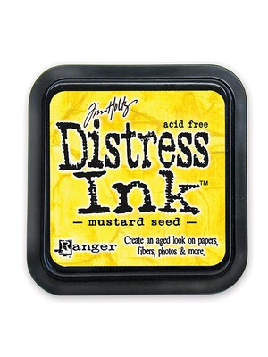 Ranger Tim Holtz Distress Ink Mustard Seed Pad [Pack Of 3]