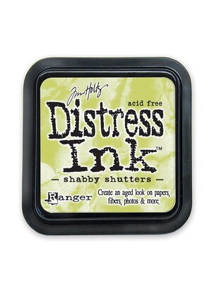 Ranger Tim Holtz Distress Ink Shabby Shutters Pad [Pack Of 3]