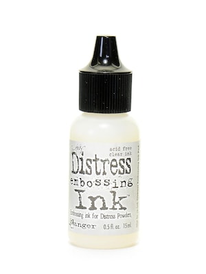 Ranger Tim Holtz Distress Ink Clear 0.5 Oz. Reinker Bottle [Pack Of 3]