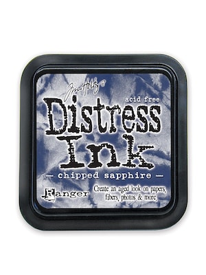 Ranger Tim Holtz Distress Ink Chipped Sapphire Pad [Pack Of 3]