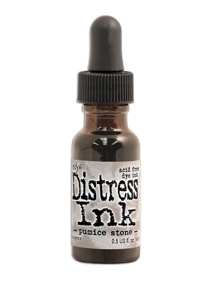 Ranger Tim Holtz Distress Ink, Pumice Stone 0.5Oz Reinker Bottle, 3/Pack (69481-Pk3)