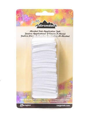 Ranger Adirondack Alcohol Ink Applicator 50 Replacement Felts, 3/Pack (62487-Pk3)