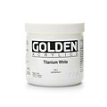 Golden Heavy Body Acrylic Paints Titanium White 16 Oz.