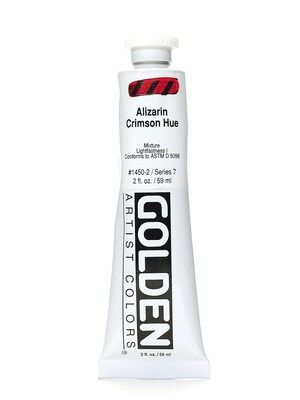 Golden Heavy Body Acrylic Paints, Historical Alizarin Crimson Hue, 2Oz (75678)