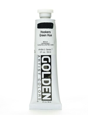 Golden Heavy Body Acrylics Historical Hookers Green Hue 2 Oz. (82014)