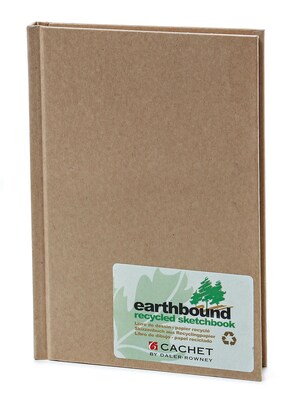 Cachet Earthbound Sketch Books 5 1/4 In. X 8 1/4 In. [Pack Of 2]