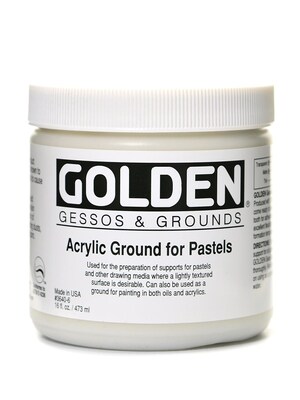 Golden Acrylic Ground For Pastels 16 Oz.