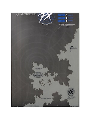 Artool Kustom Fx Airbrush Templates By Craig Faser Cloud-9 (21052)