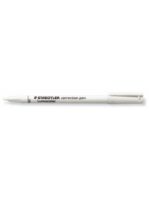 Staedtler Lumocolor Correction Pen, 10/Pack (30848-PK10)