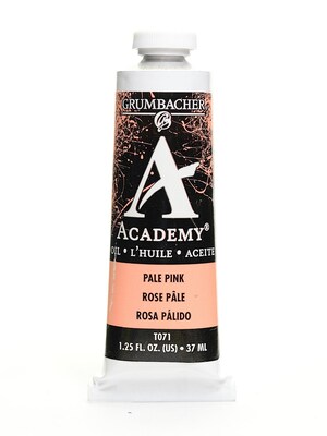 Grumbacher Academy Oil Colors Pale Pink 1.25 Oz. [Pack Of 3]