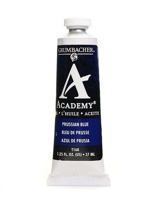 Grumbacher Academy Oil Colors Prussian Blue 1.25 Oz. [Pack Of 3]