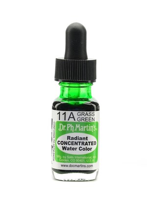 Dr. Ph. Martins Radiant Concentrated Watercolors Grass Green 1/2 Oz. [Pack Of 3]
