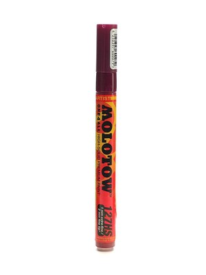 Molotow One4All Acrylic Paint Markers, Fine Tip, Burgundy, 6/Pack (00022)