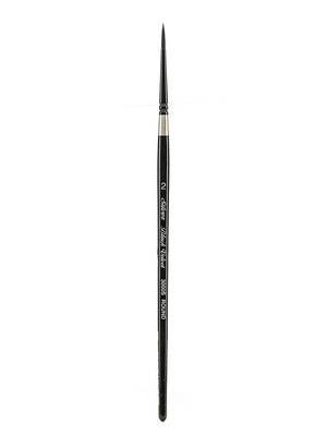Silver Brush Black Velvet Series Brushes, 2 Round No 3000S (47000)