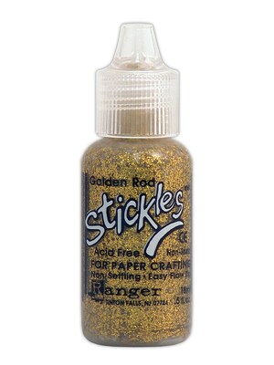 Ranger Stickles Glitter Glue Golden Rod 0.5 Oz. Bottle [Pack Of 6]
