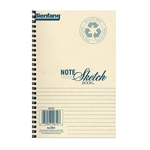 Bienfang Note Sketch Book Horizontal Format 8 In. X 5 1/2 In. [Pack Of 3]