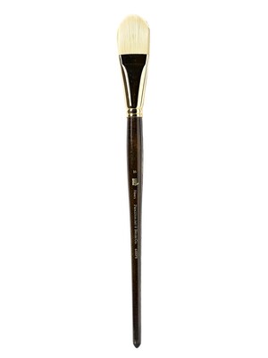 Princeton Series 6300 Synthetic Bristle Acrylic And Oil Brush, 16 Filbert (15014)